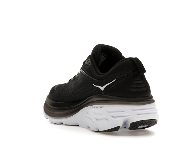 Hoka One One Bondi 8 Black White