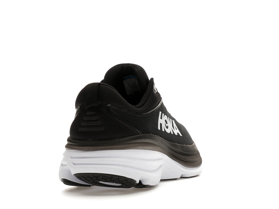 Hoka One One Bondi 8 Black White