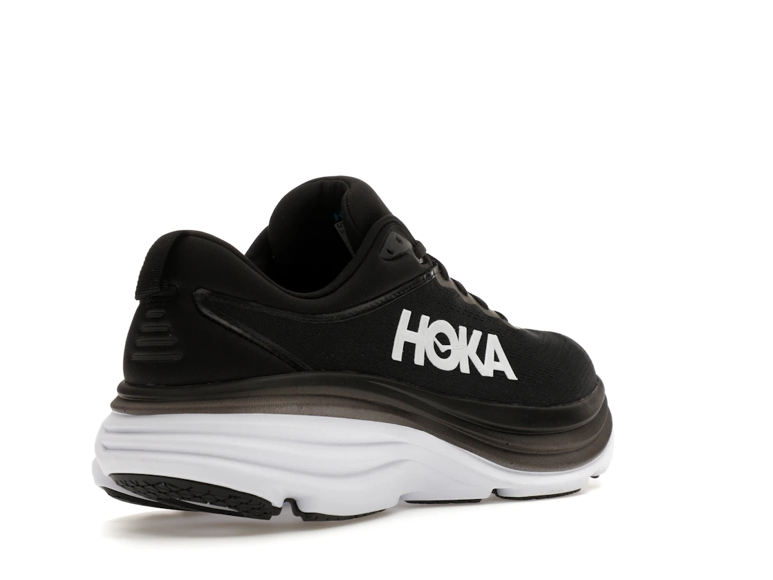 Hoka One One Bondi 8 Black White