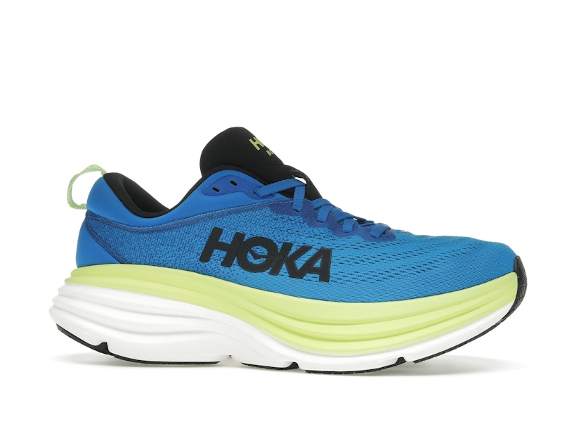 Hoka One One Bondi 8 Electric Cobalt Lettuce