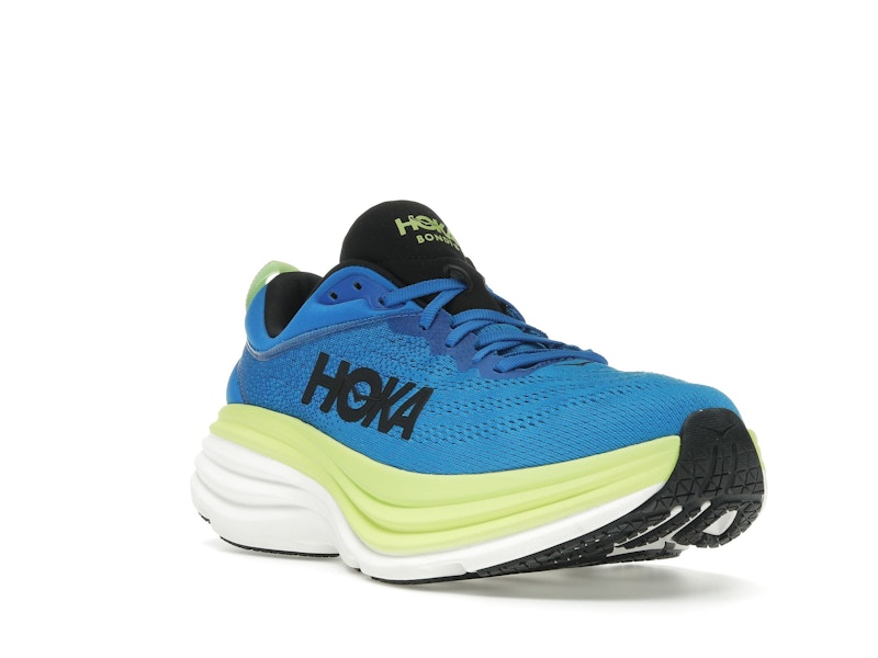 Hoka One One Bondi 8 Electric Cobalt Lettuce