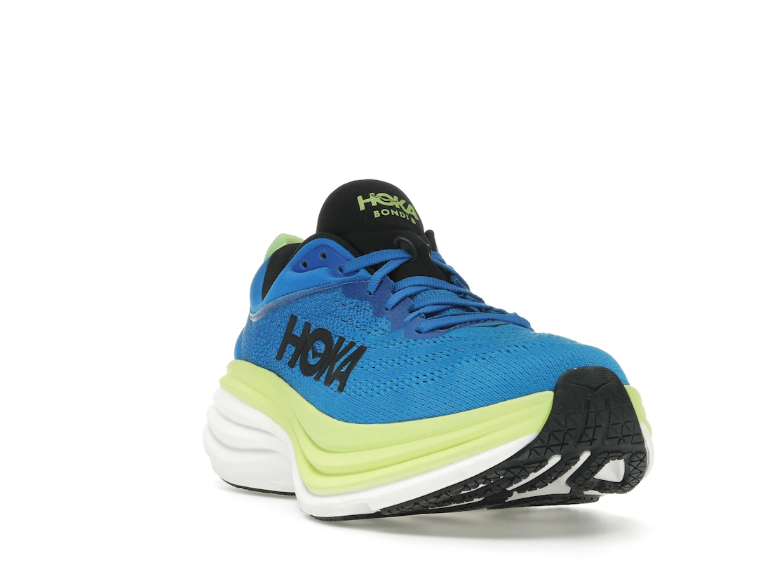 Hoka One One Bondi 8 Electric Cobalt Lettuce
