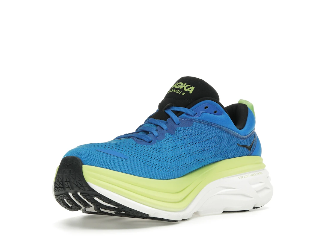 Hoka One One Bondi 8 Electric Cobalt Lettuce