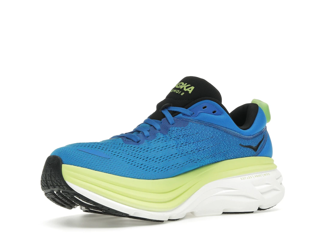 Hoka One One Bondi 8 Electric Cobalt Lettuce