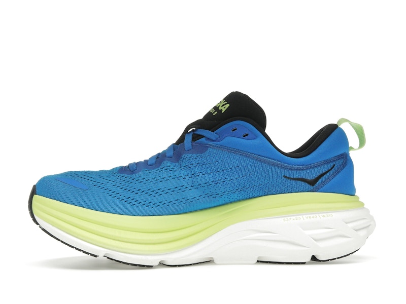 Hoka One One Bondi 8 Electric Cobalt Lettuce