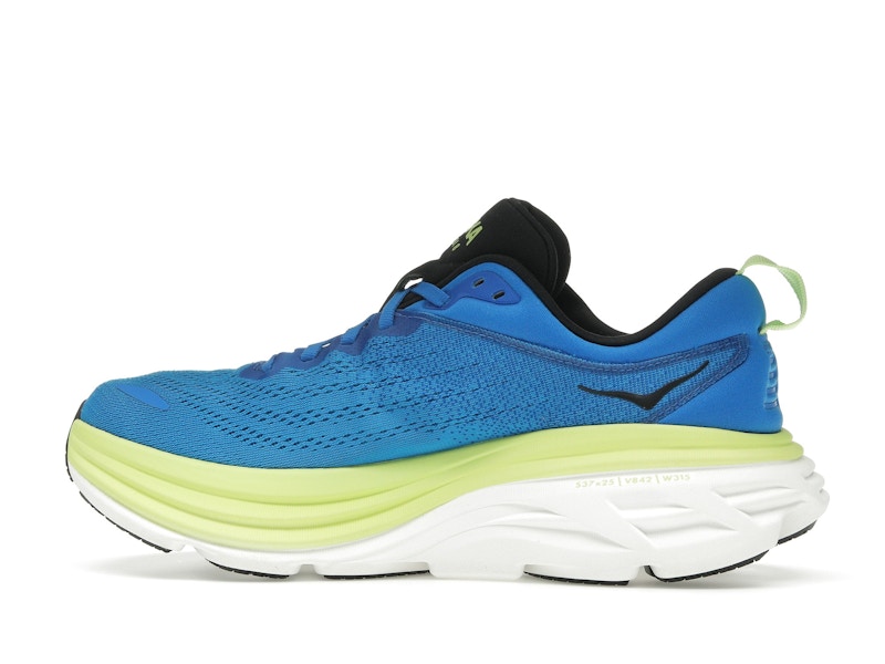 Hoka One One Bondi 8 Electric Cobalt Lettuce