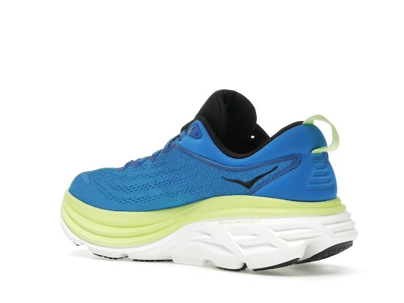 Hoka One One Bondi 8 Electric Cobalt Lettuce