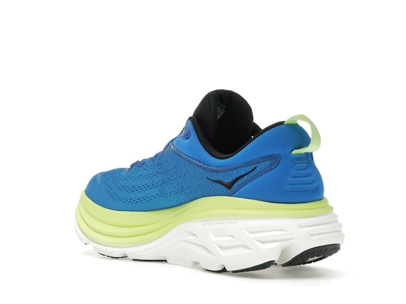 Hoka One One Bondi 8 Electric Cobalt Lettuce