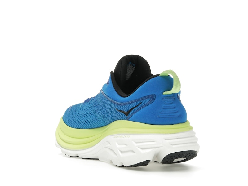 Hoka One One Bondi 8 Electric Cobalt Lettuce