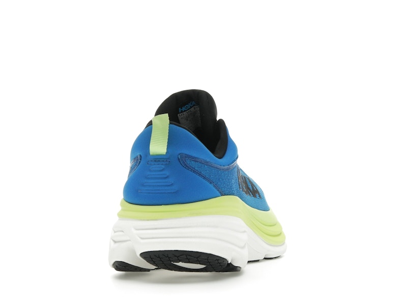 Hoka One One Bondi 8 Electric Cobalt Lettuce