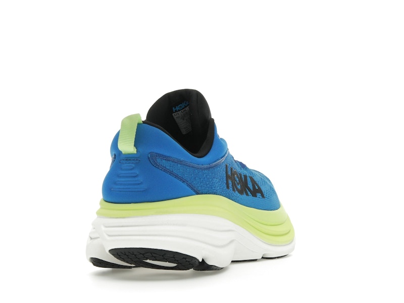 Hoka One One Bondi 8 Electric Cobalt Lettuce