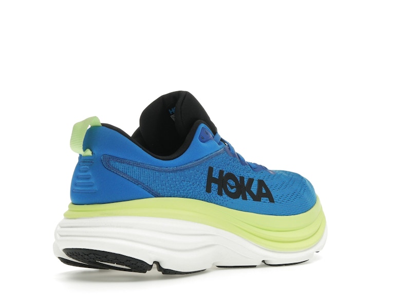 Hoka One One Bondi 8 Electric Cobalt Lettuce