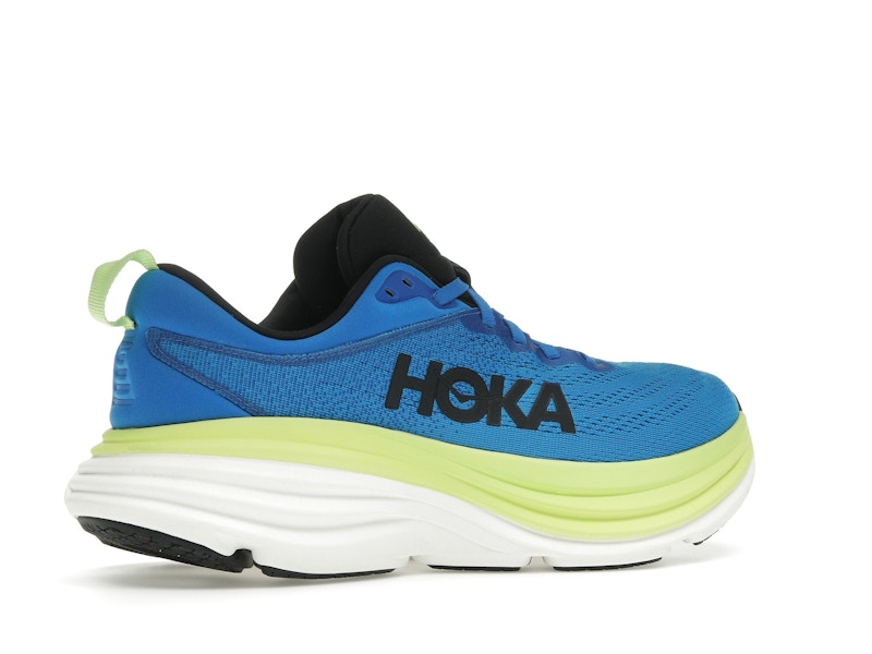 Hoka One One Bondi 8 Electric Cobalt Lettuce