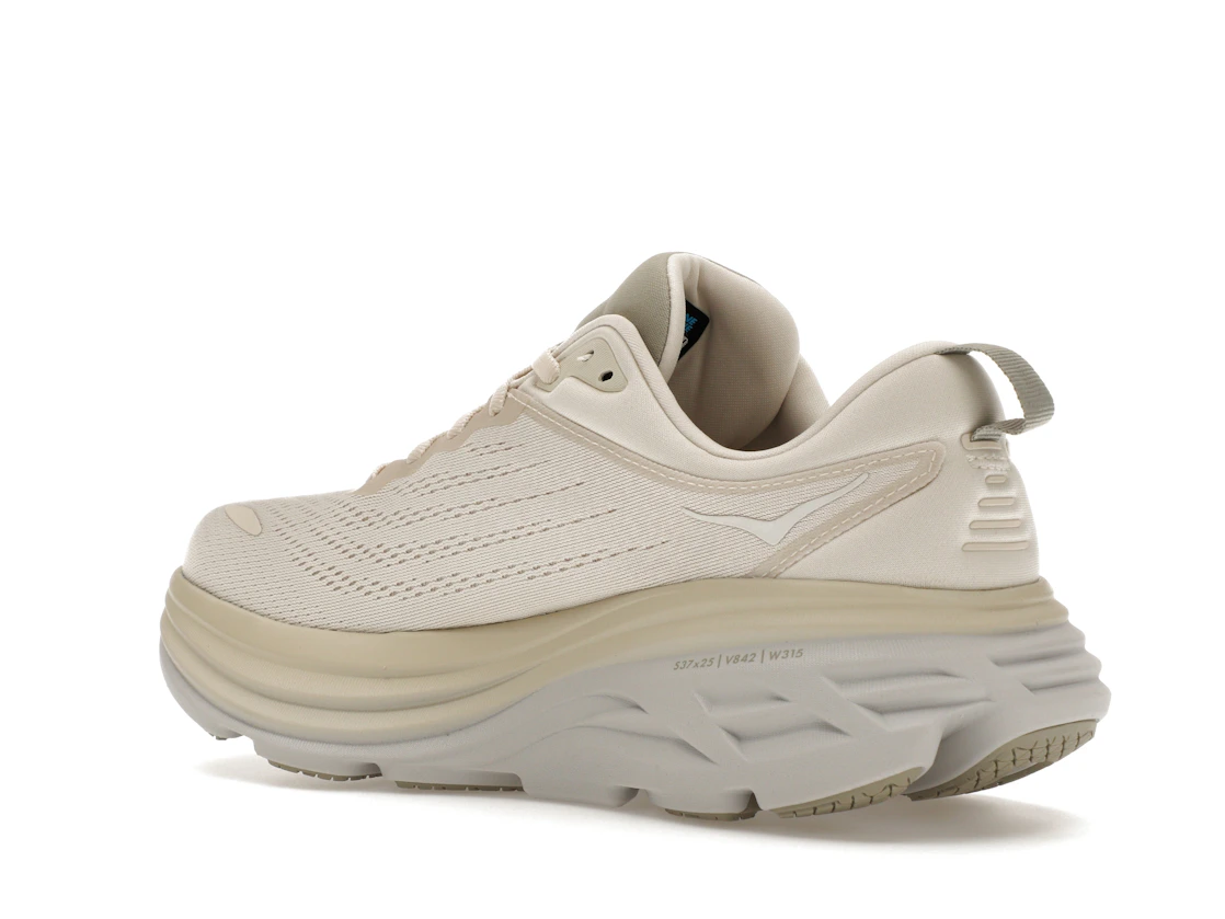 Hoka One One Bondi 8 Oat Milk Barley