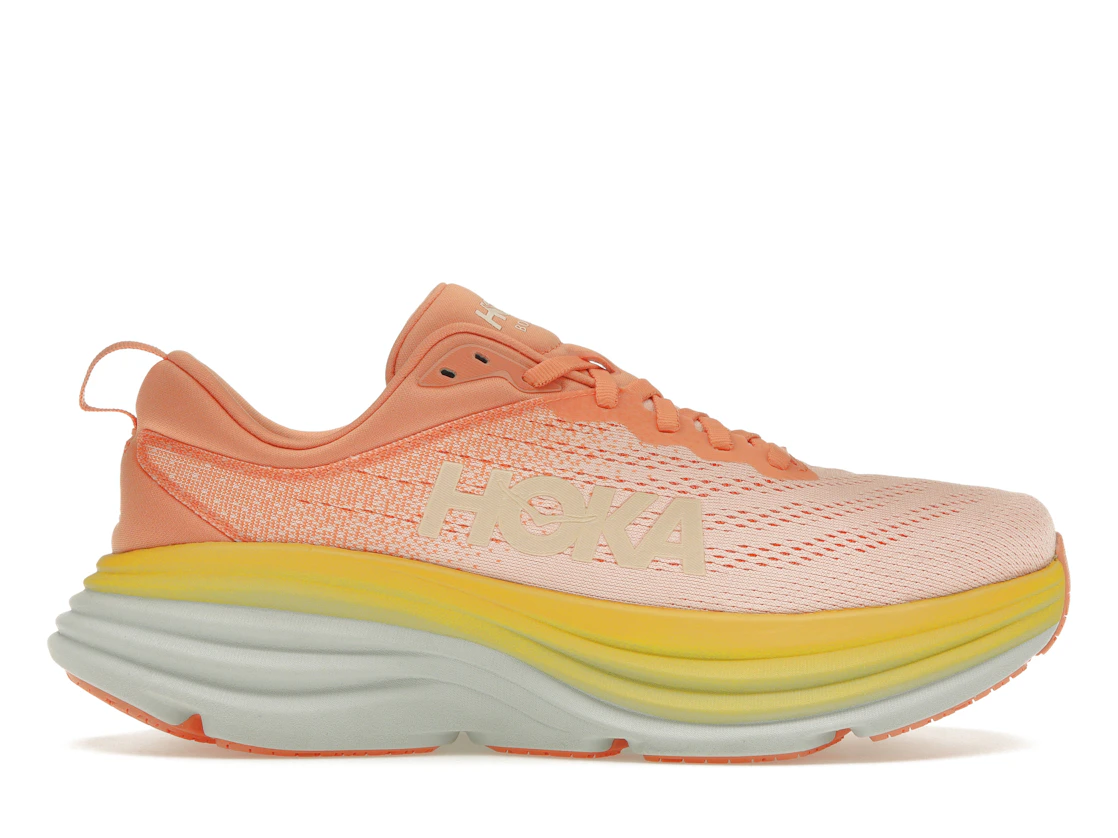 Hoka One One Bondi 8 Shell Coral Peach Parfait (Women's)