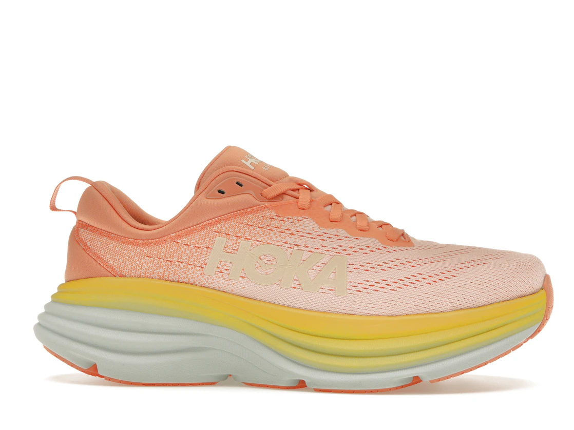 Hoka One One Bondi 8 Shell Coral Peach Parfait (Women's)
