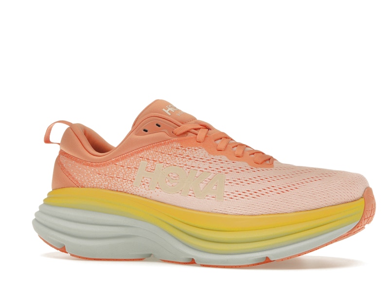 Hoka One One Bondi 8 Shell Coral Peach Parfait (Women's)