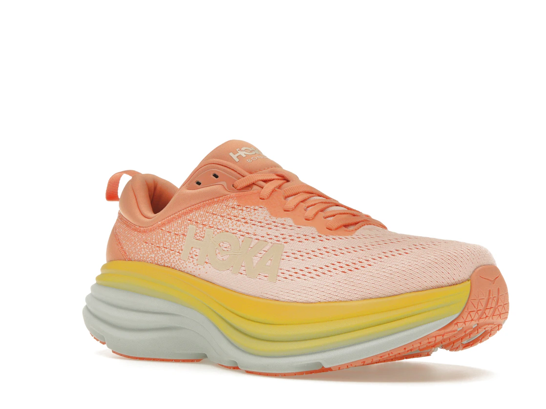 Hoka One One Bondi 8 Shell Coral Peach Parfait (Women's)