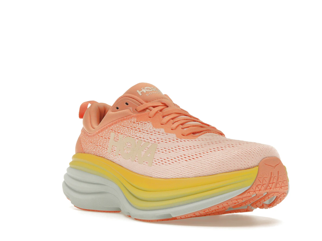 Hoka One One Bondi 8 Shell Coral Peach Parfait (Women's)