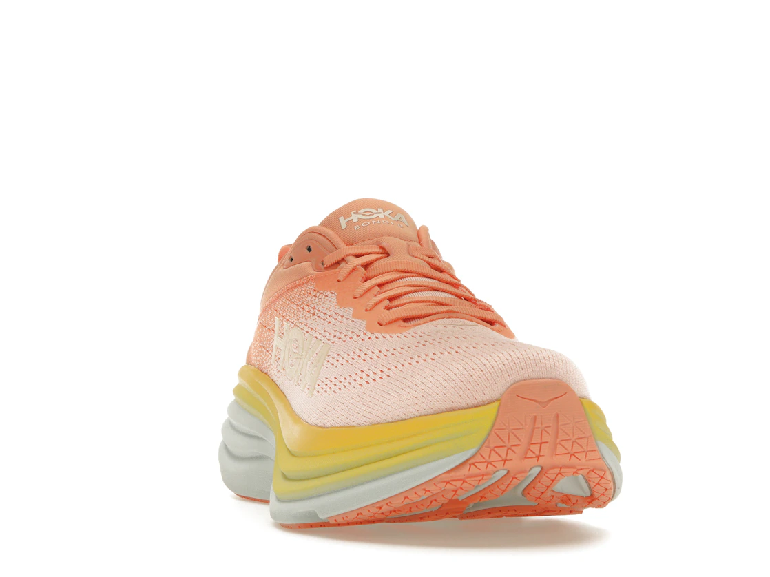Hoka One One Bondi 8 Shell Coral Peach Parfait (Women's)