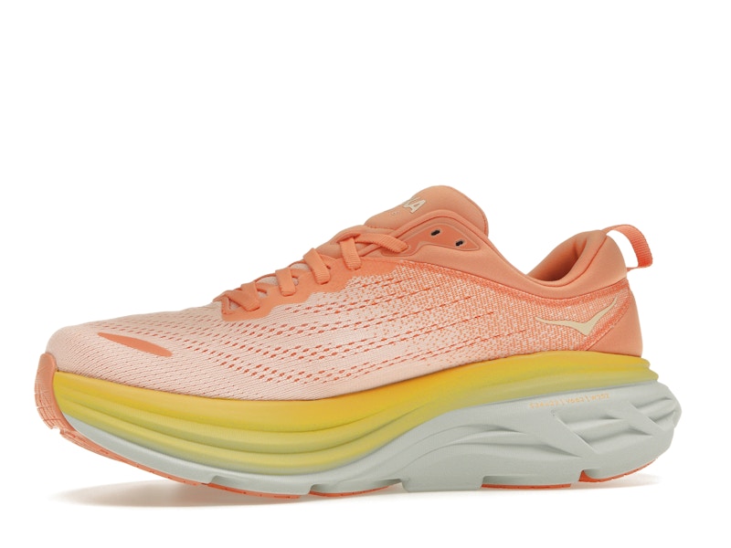 Hoka One One Bondi 8 Shell Coral Peach Parfait (Women's)