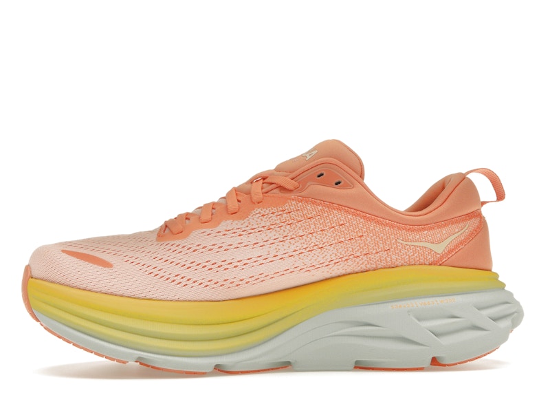 Hoka One One Bondi 8 Shell Coral Peach Parfait (Women's)