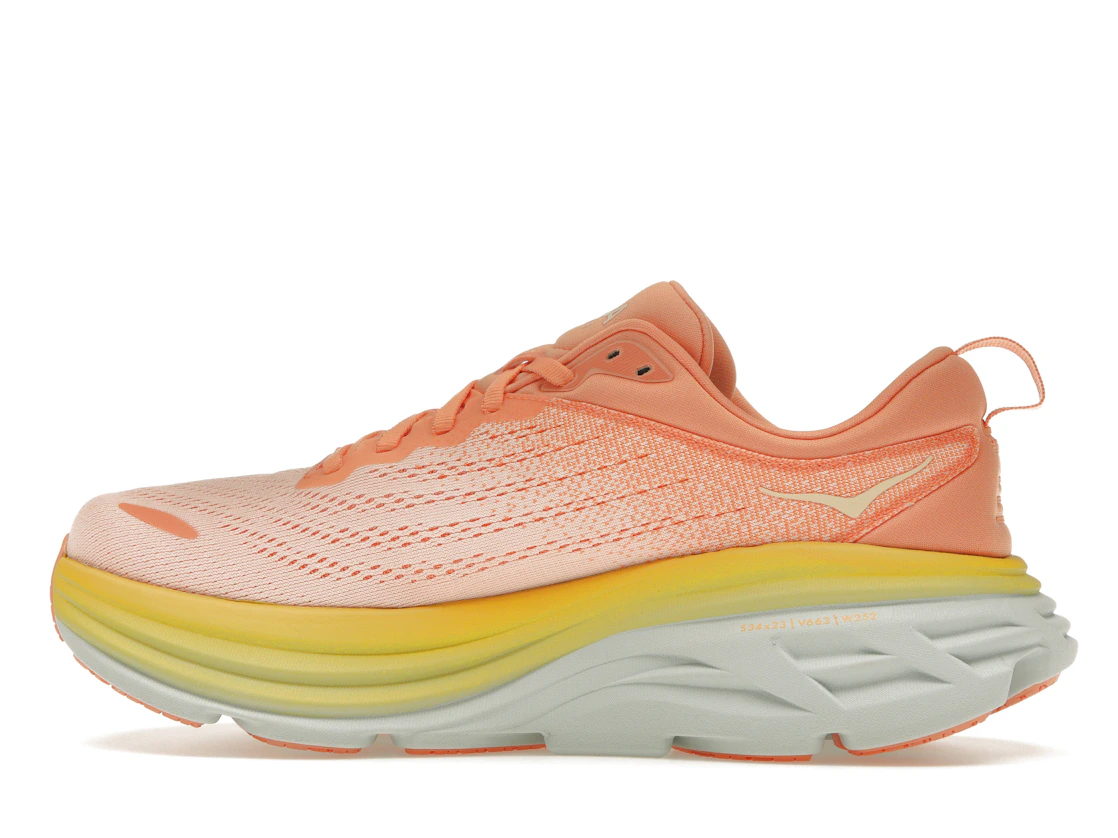 Hoka One One Bondi 8 Shell Coral Peach Parfait (Women's)