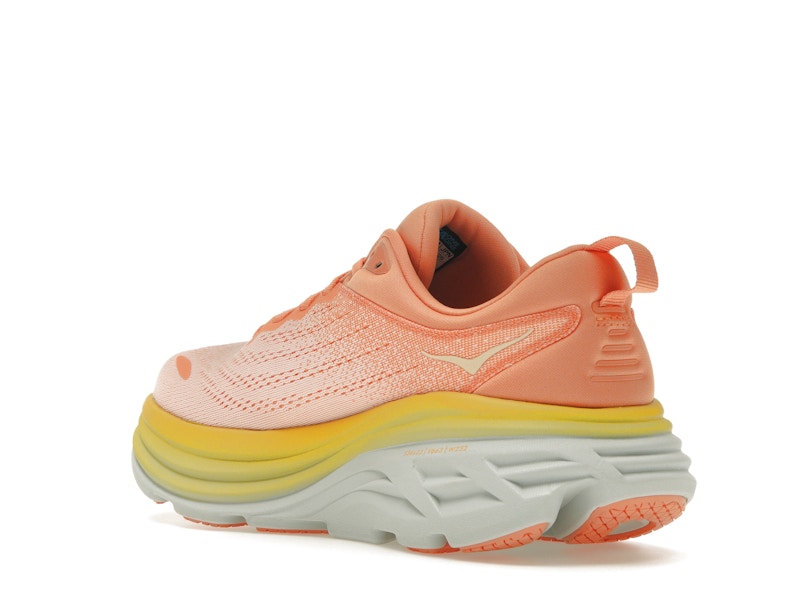 Hoka One One Bondi 8 Shell Coral Peach Parfait (Women's)