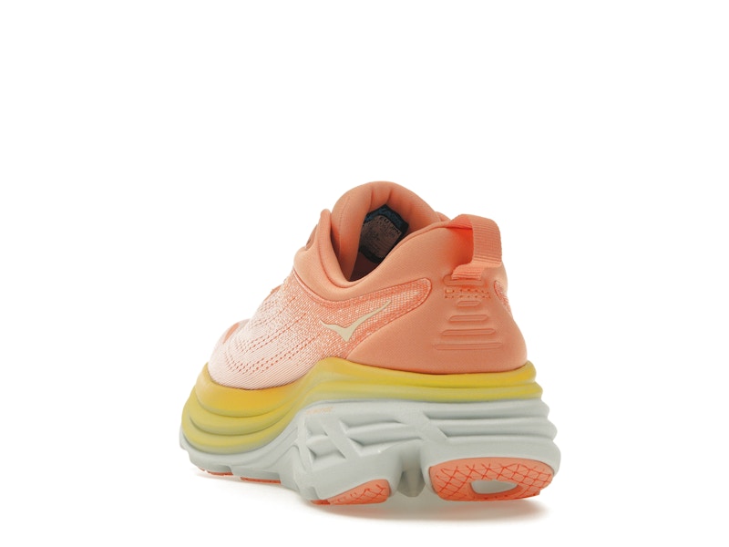 Hoka One One Bondi 8 Shell Coral Peach Parfait (Women's)