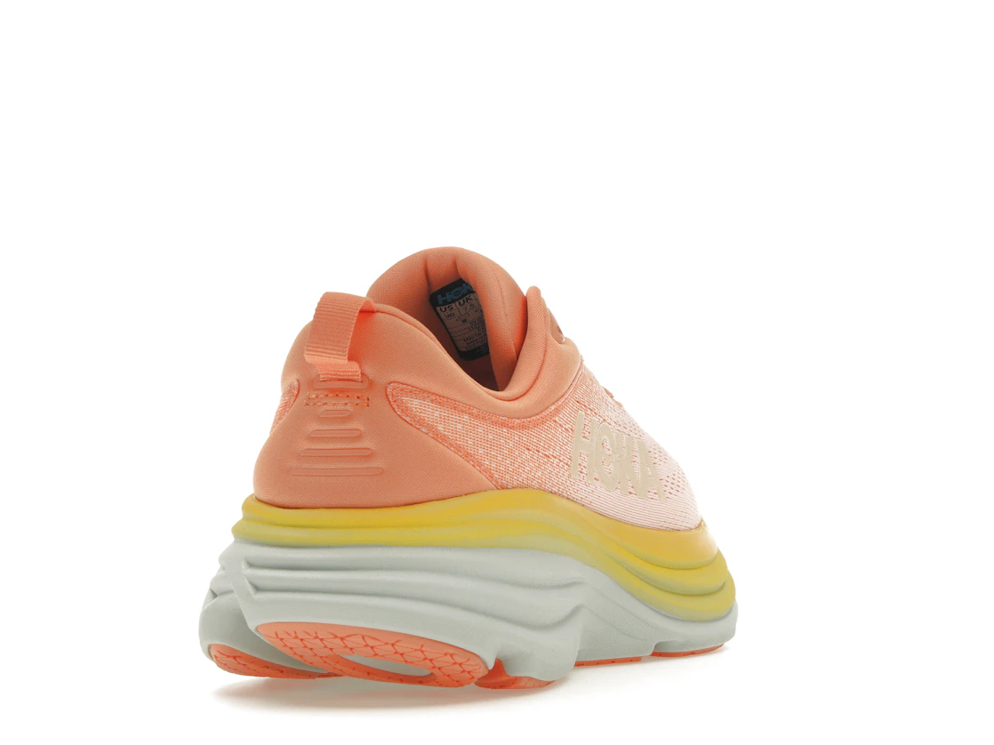 Hoka One One Bondi 8 Shell Coral Peach Parfait (Women's)