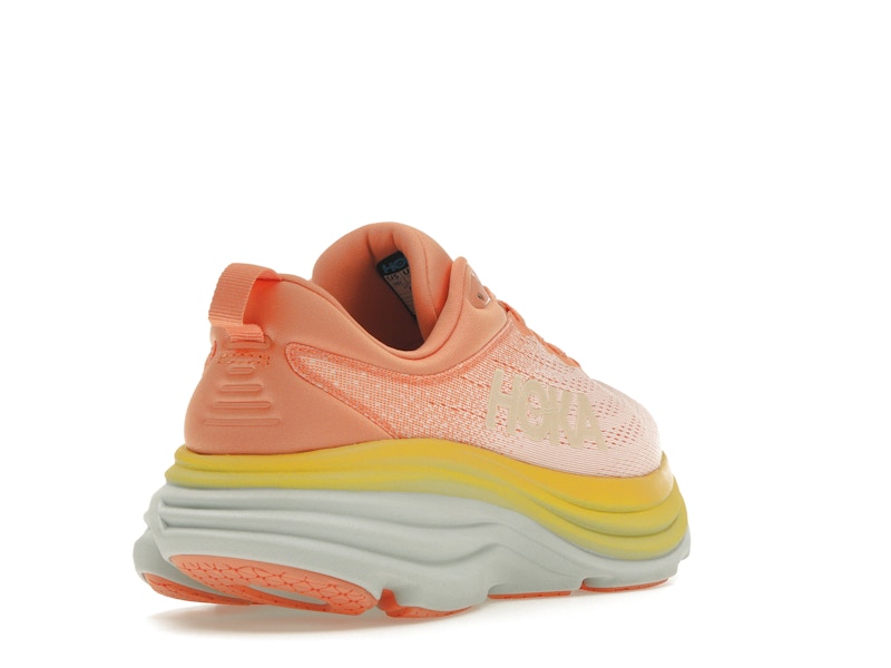 Hoka One One Bondi 8 Shell Coral Peach Parfait (Women's)