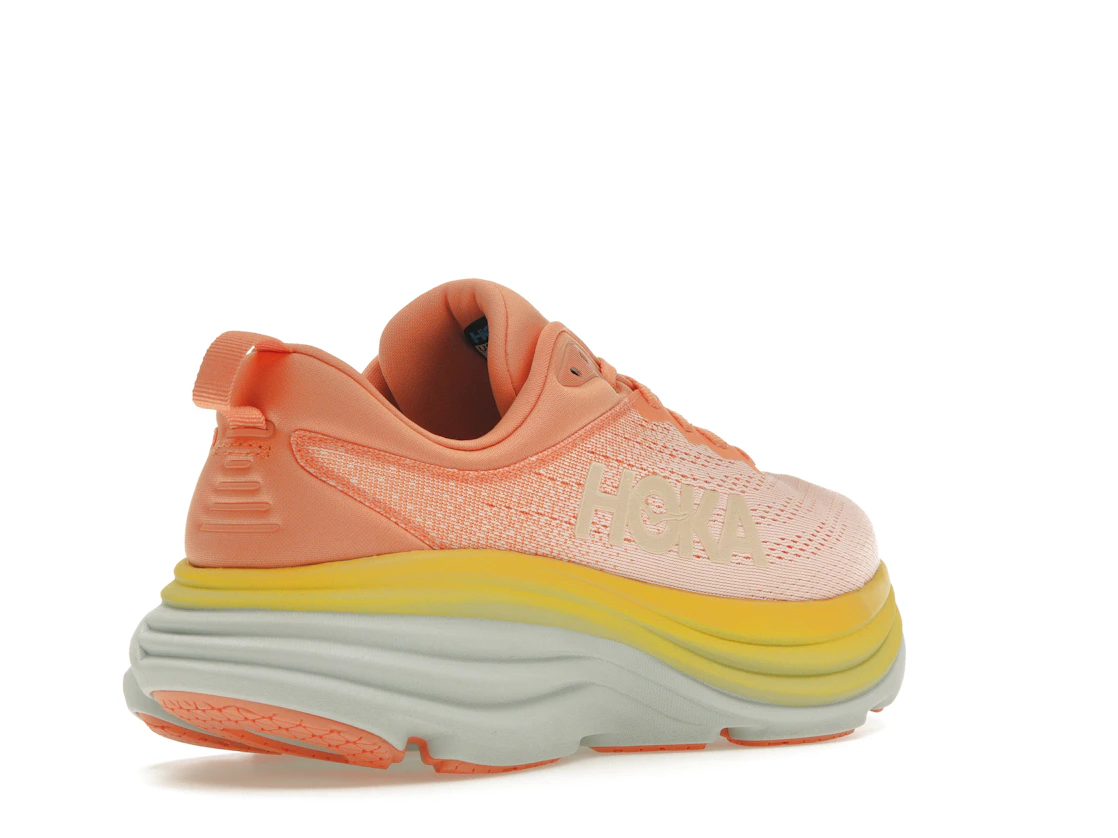 Hoka One One Bondi 8 Shell Coral Peach Parfait (Women's)