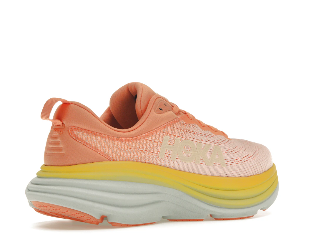 Hoka One One Bondi 8 Shell Coral Peach Parfait (Women's)