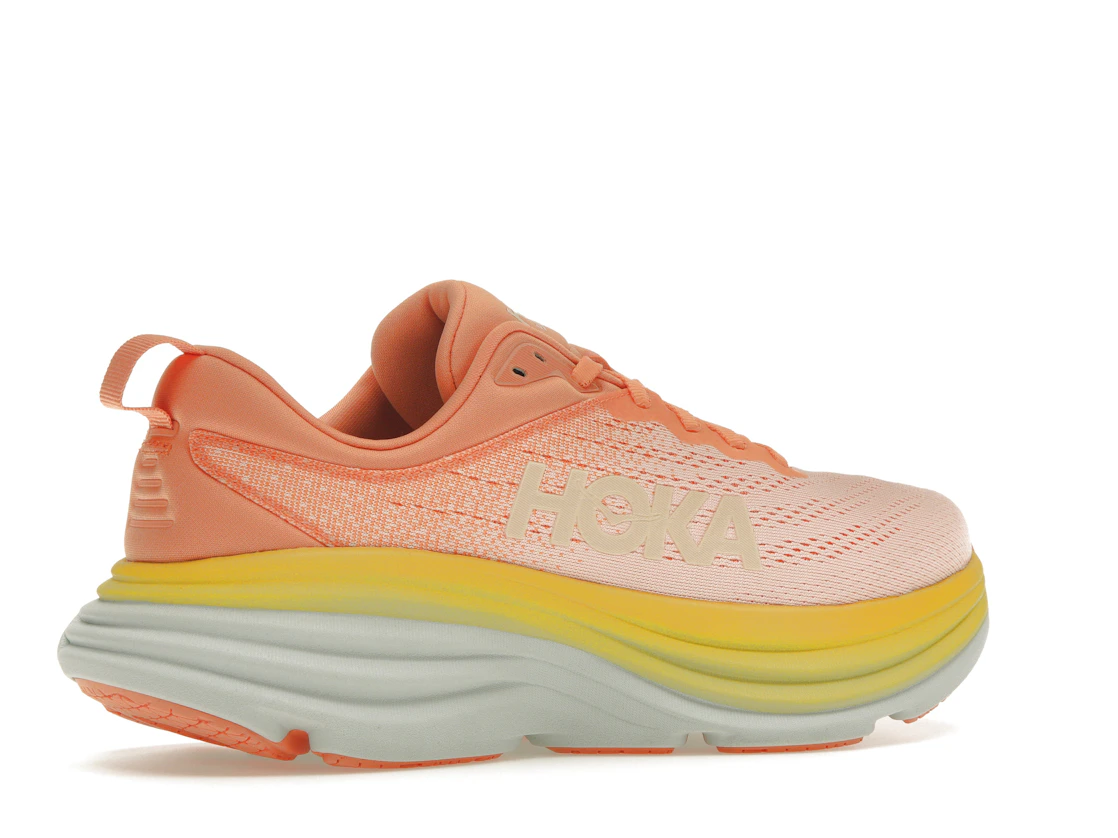 Hoka One One Bondi 8 Shell Coral Peach Parfait (Women's)