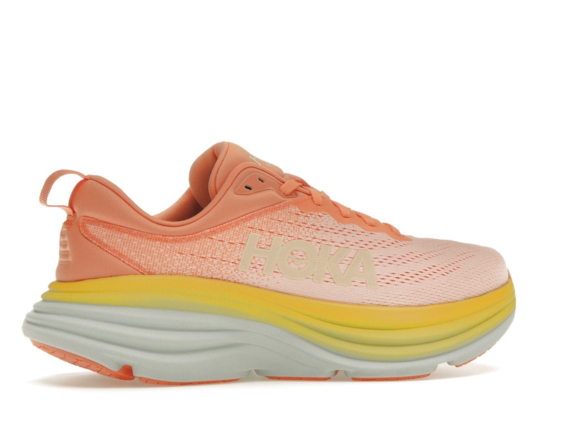Hoka One One Bondi 8 Shell Coral Peach Parfait (Women's)