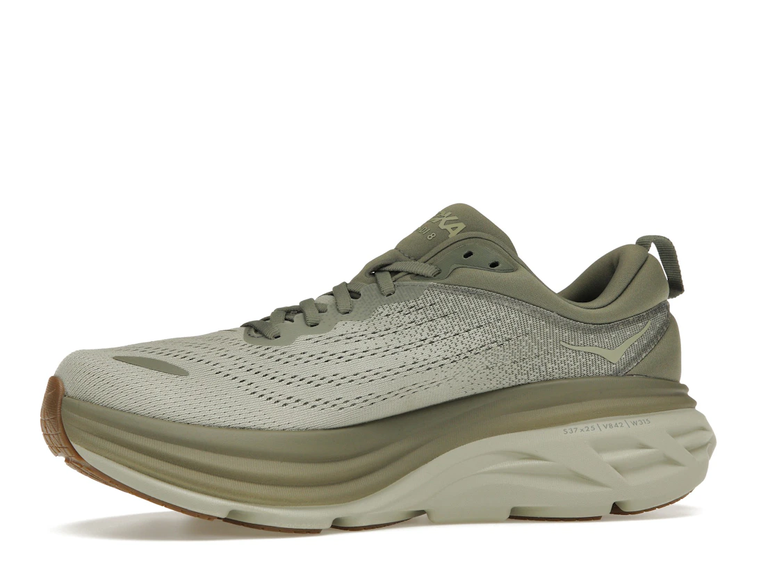 Hoka One One Bondi 8 Slate Barley
