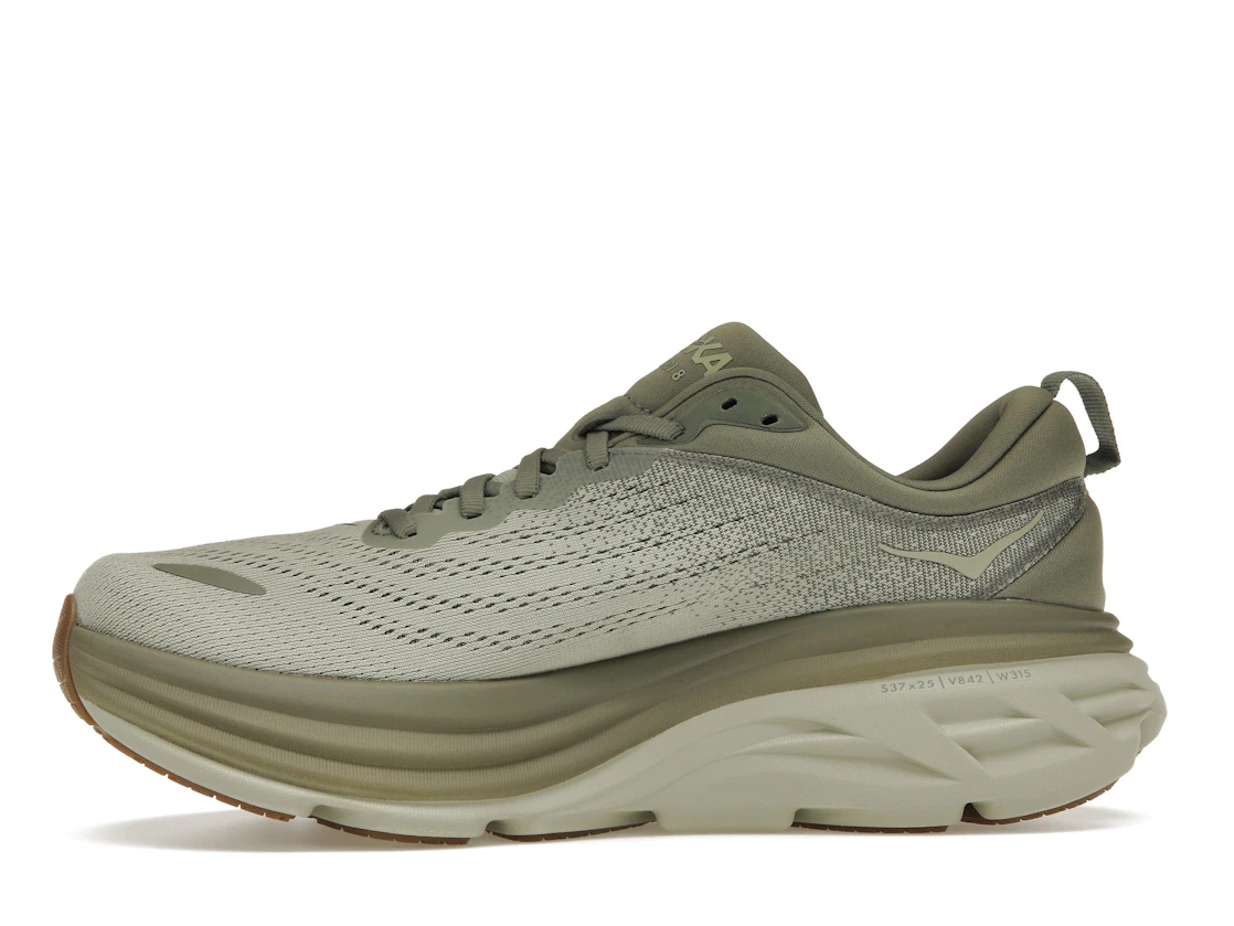 Hoka One One Bondi 8 Slate Barley
