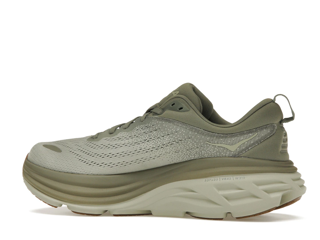 Hoka One One Bondi 8 Slate Barley