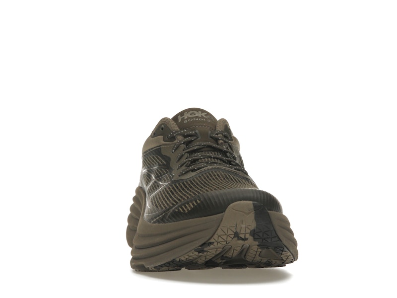 Hoka One One Bondi 8 Caged Stealth/Tech Umber