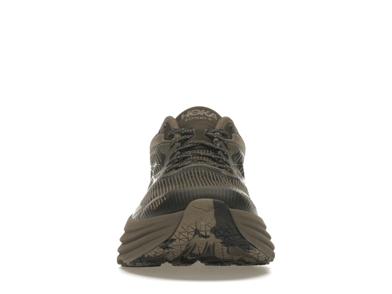 Hoka One One Bondi 8 Caged Stealth/Tech Umber