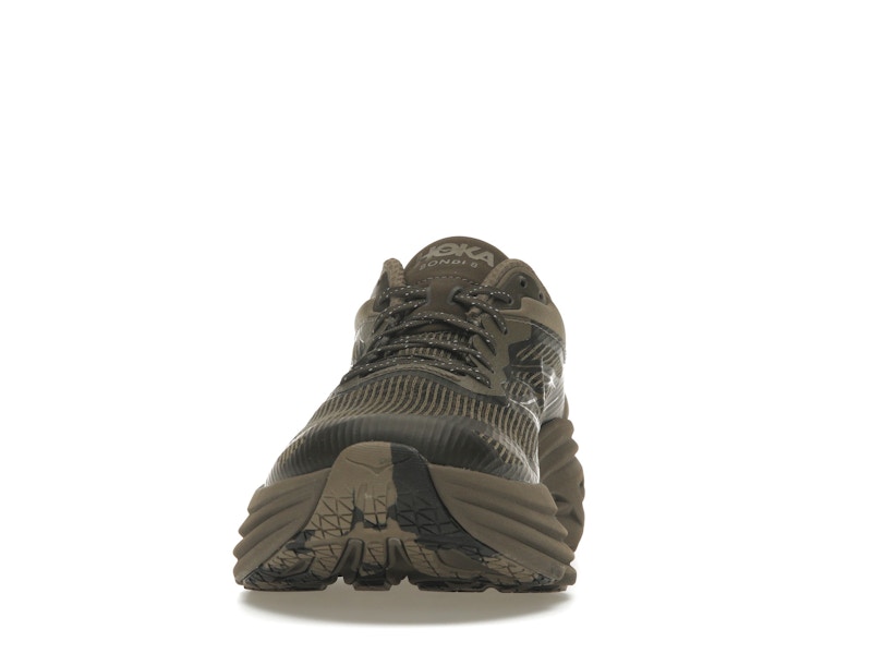 Hoka One One Bondi 8 Caged Stealth/Tech Umber