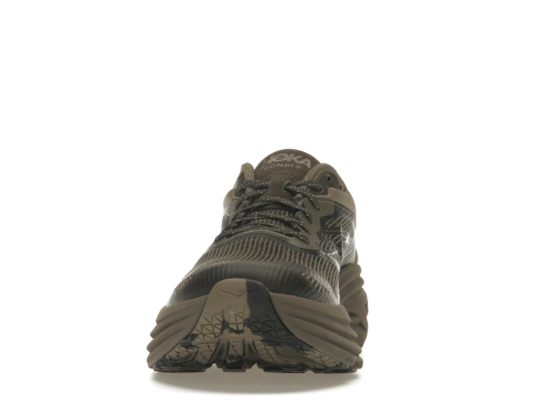 Hoka One One Bondi 8 Caged Stealth/Tech Umber