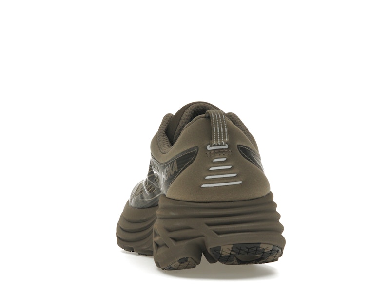 Hoka One One Bondi 8 Caged Stealth/Tech Umber