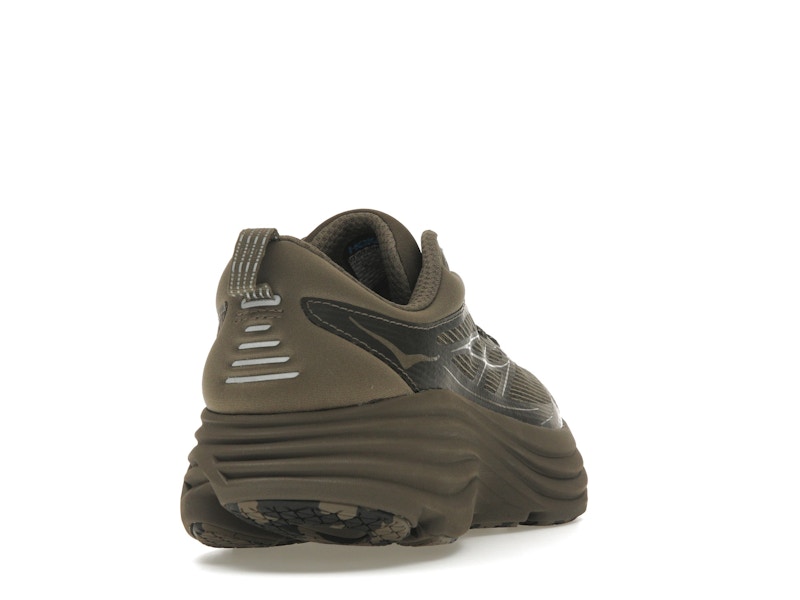 Hoka One One Bondi 8 Caged Stealth/Tech Umber