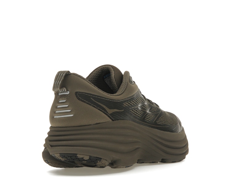Hoka One One Bondi 8 Caged Stealth/Tech Umber