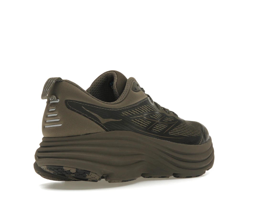 Hoka One One Bondi 8 Caged Stealth/Tech Umber