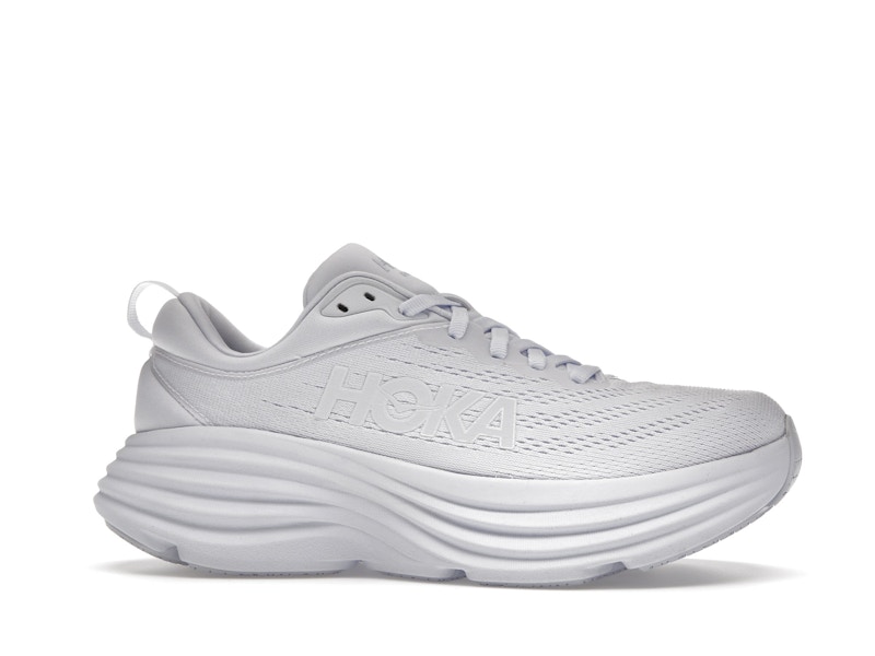 Hoka One One Bondi 8 Triple White (Women's)