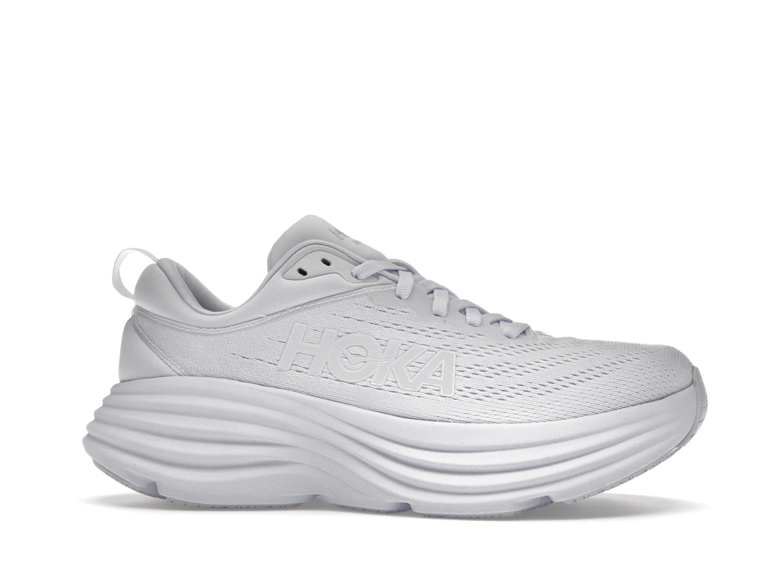 Hoka One One Bondi 8 Triple White (Women's)