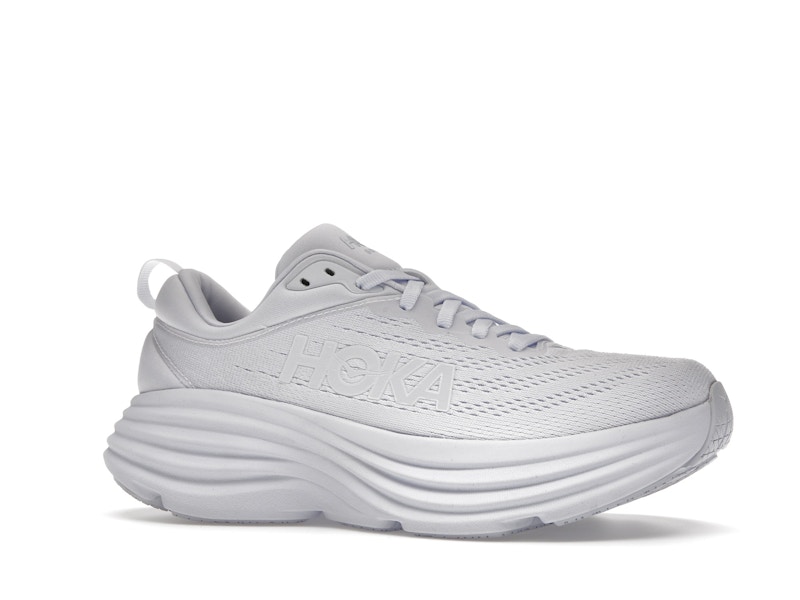 Hoka One One Bondi 8 Triple White (Women's)