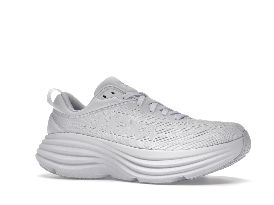 Hoka One One Bondi 8 Triple White (Women's)